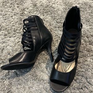 Nine West heel with bandage straps sz. 7.5 women